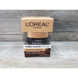 L'Oreal Paris Pure Sugar Scrub Exfoliation Face Lips